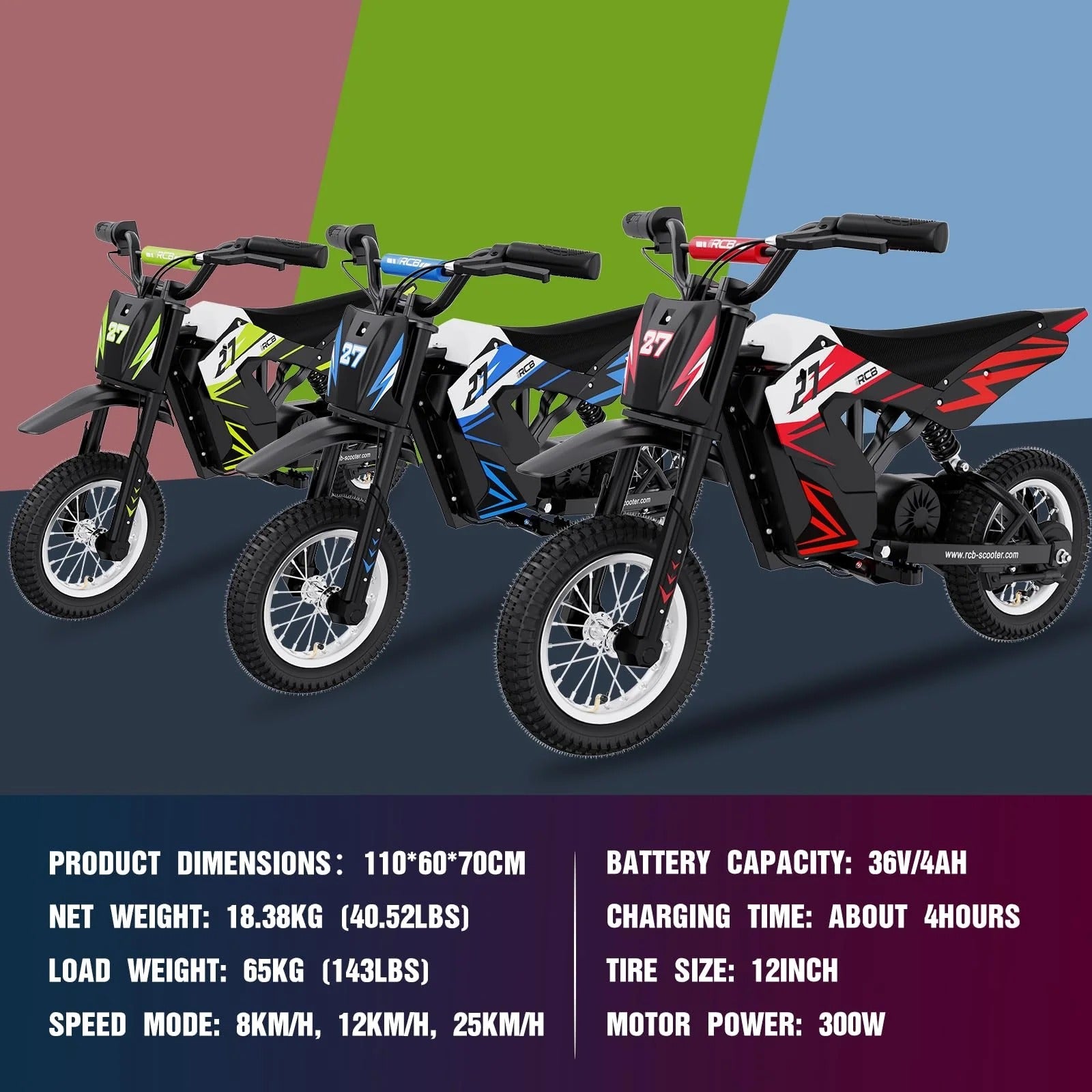 Elecy MX Kids - RCB Electric Motorbike