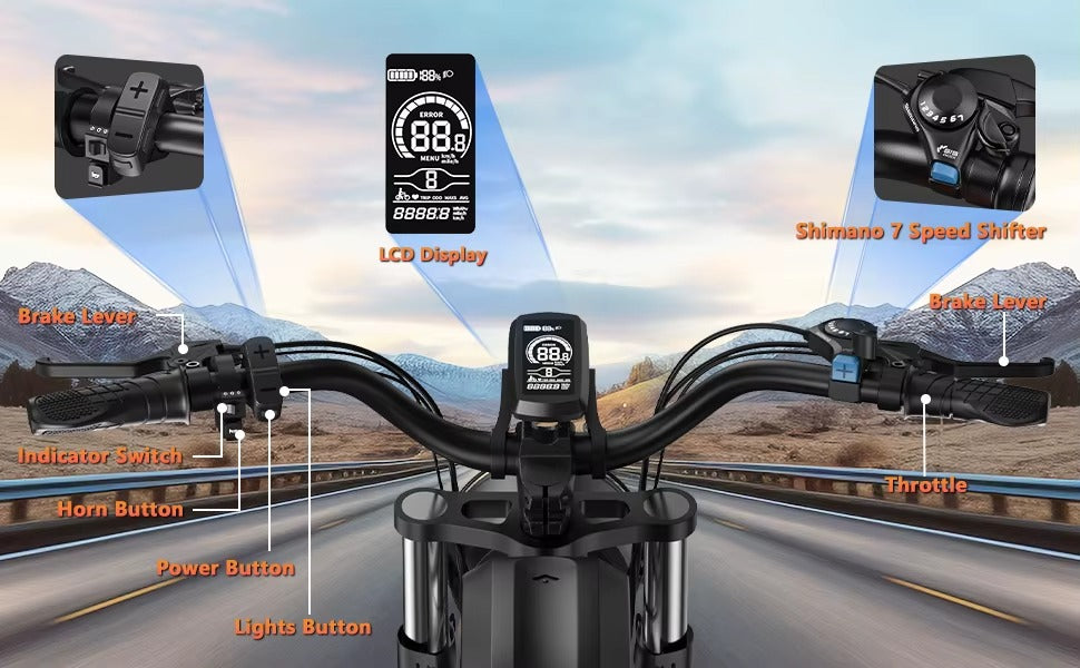 Elecy Old Boy - K7 Electric Bike